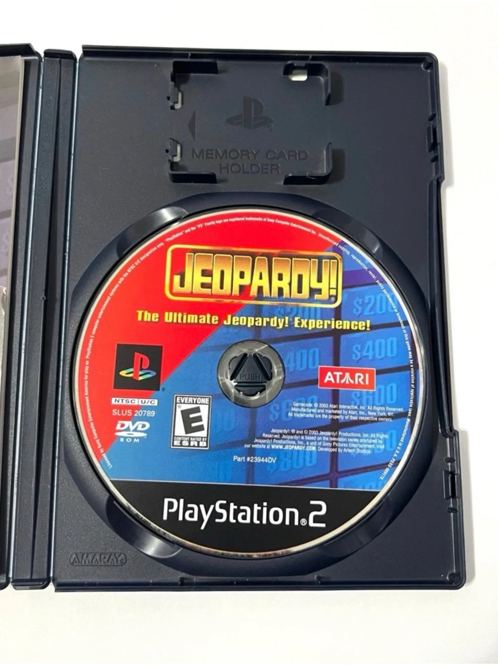 Jeopardy (Sony PlayStation 2, 2003) PS2 Complete & Tested